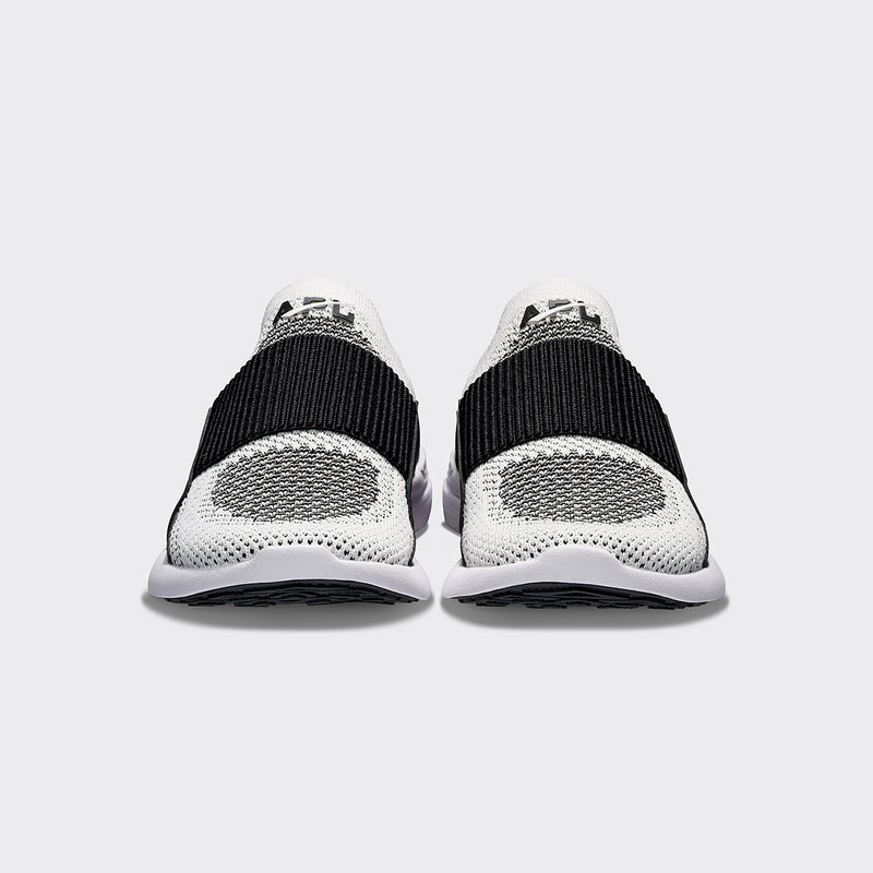 Youth's TechLoom Bliss White / Black / Black / Ribbed view 4