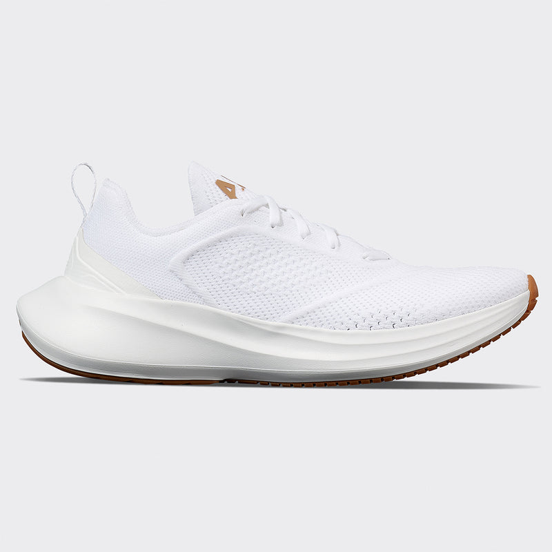Men's TechLoom Dream White /  Gum view 1
