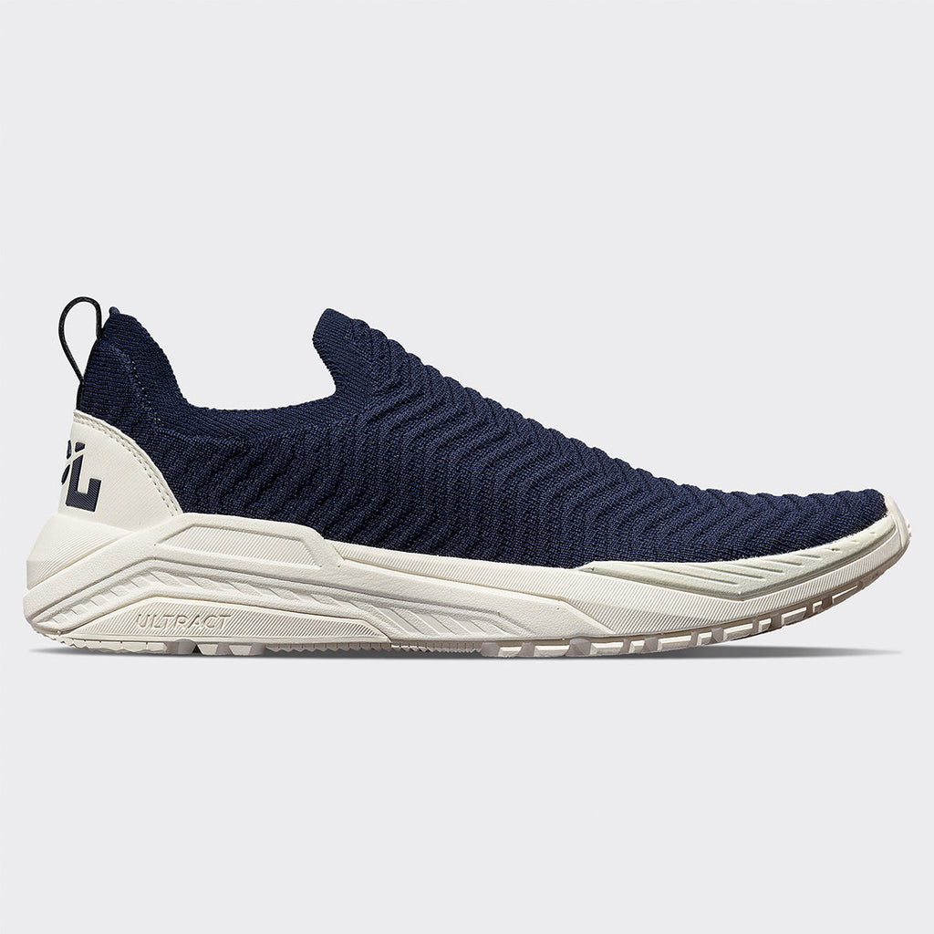 (取寄) アスレチック プロパルジョン ラボ レディース テクロム トラベラー Athletic Propulsion Labs (APL) women Techloom Traveler Ivory Women's TechLoom Traveler Navy / Ivory | APL Shoes