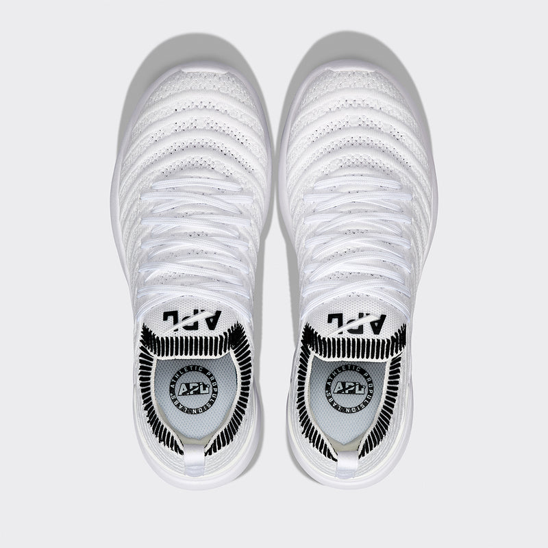 Women's TechLoom Wave White / Black / Ribbed view 5
