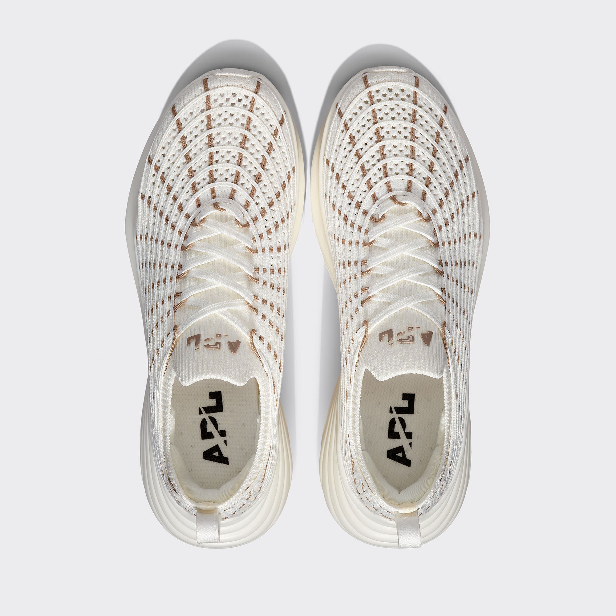 Men's TechLoom Zipline Ivory / Sandstone | APL Shoes