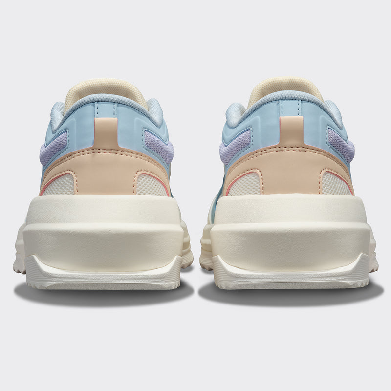 Men's Jogger Linen / Powder Blue / Chalk view 3