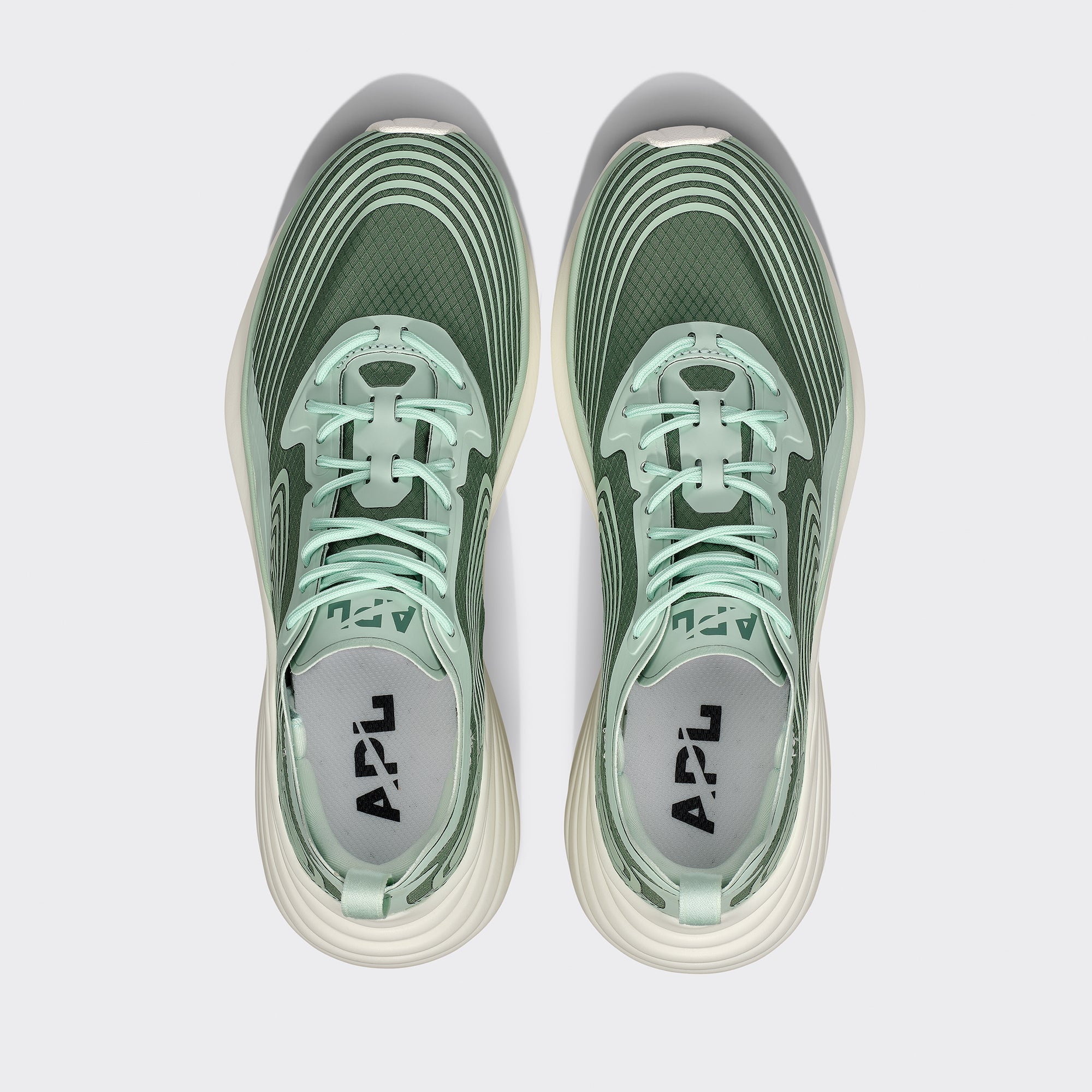 Men's Streamline Matcha / Deep Jade / Ivory view 5