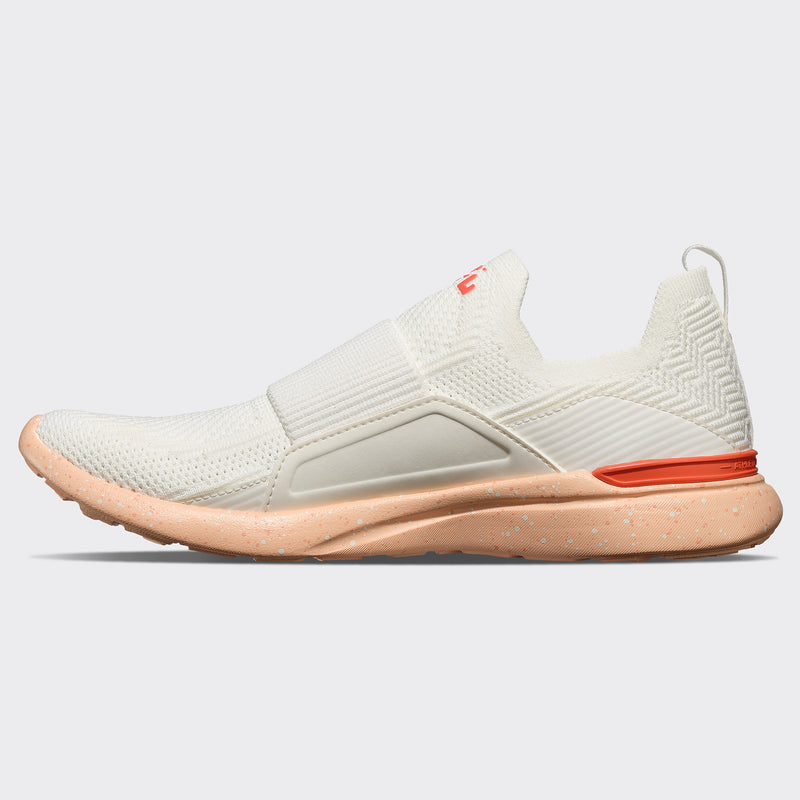 Women's TechLoom Bliss Ivory / Faded Peach / Blood Orange view 2