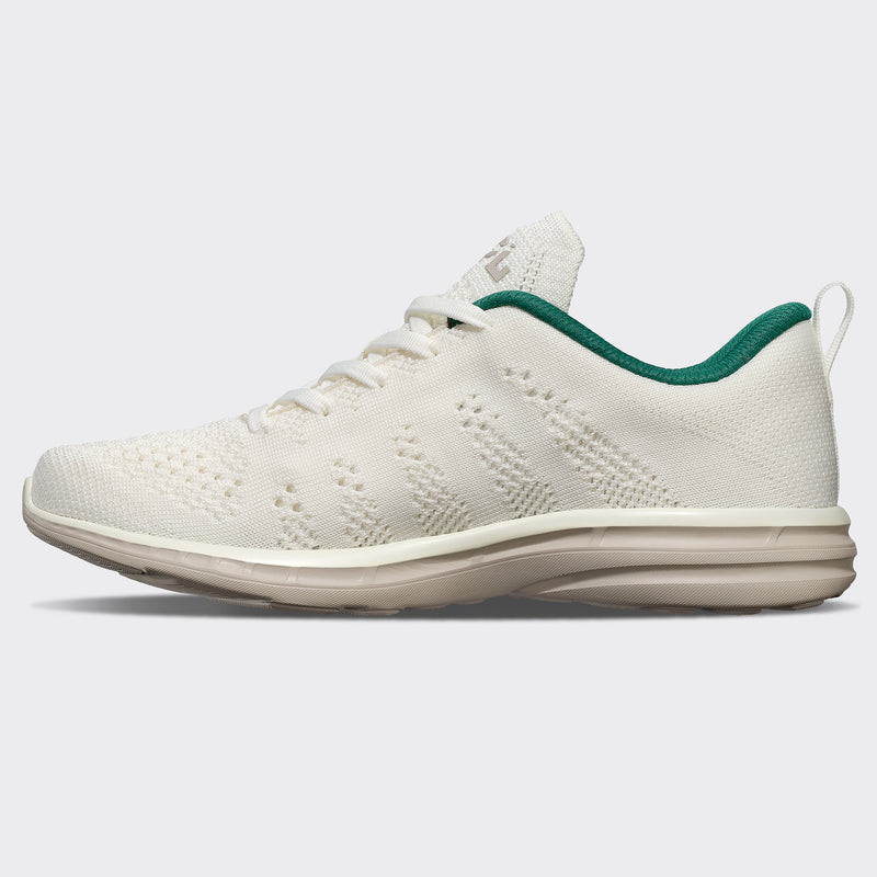Women's TechLoom Pro Ivory / Court Green / Clay view 2