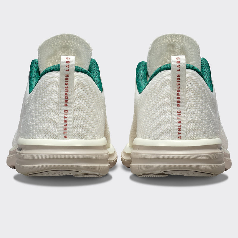 Women's TechLoom Pro Ivory / Court Green / Clay view 3