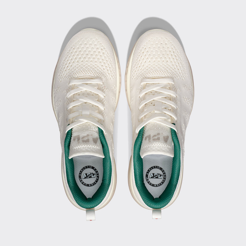 Women's TechLoom Pro Ivory / Court Green / Clay view 5