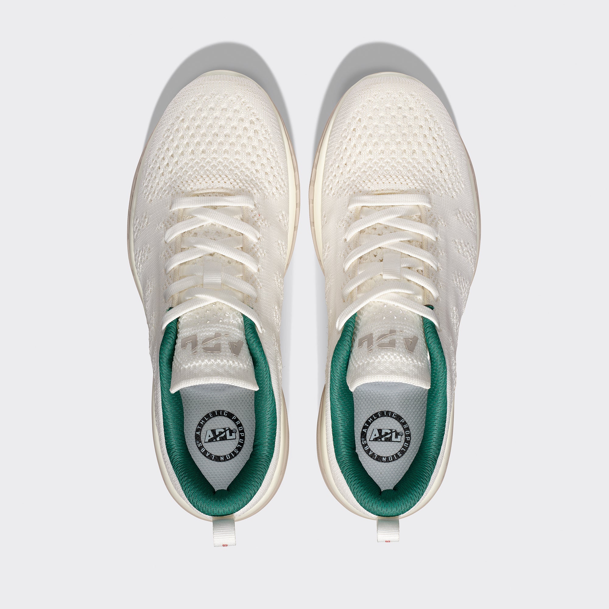 Men's TechLoom Pro Ivory / Court Green / Clay view 5