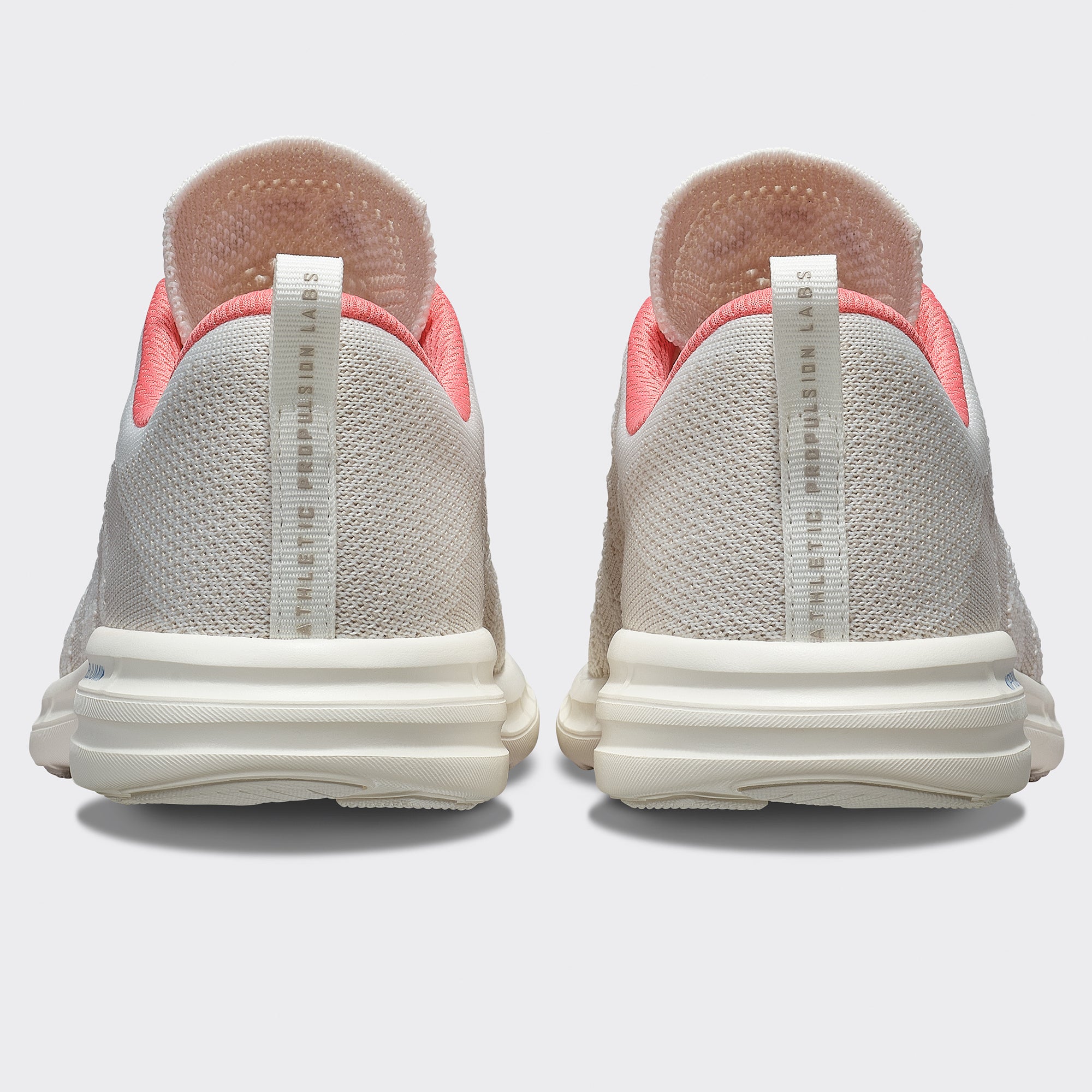 Men's TechLoom Pro Ivory / Guava / Coastal Blue view 3