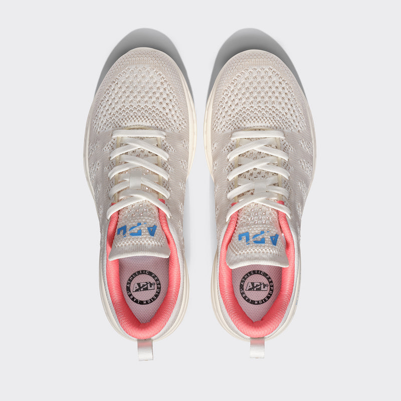 Women's TechLoom Pro Ivory / Guava / Coastal Blue view 5