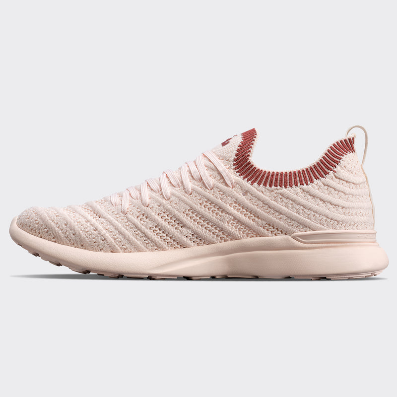 Women's TechLoom Wave Creme / Bordeaux / Ribbed view 2