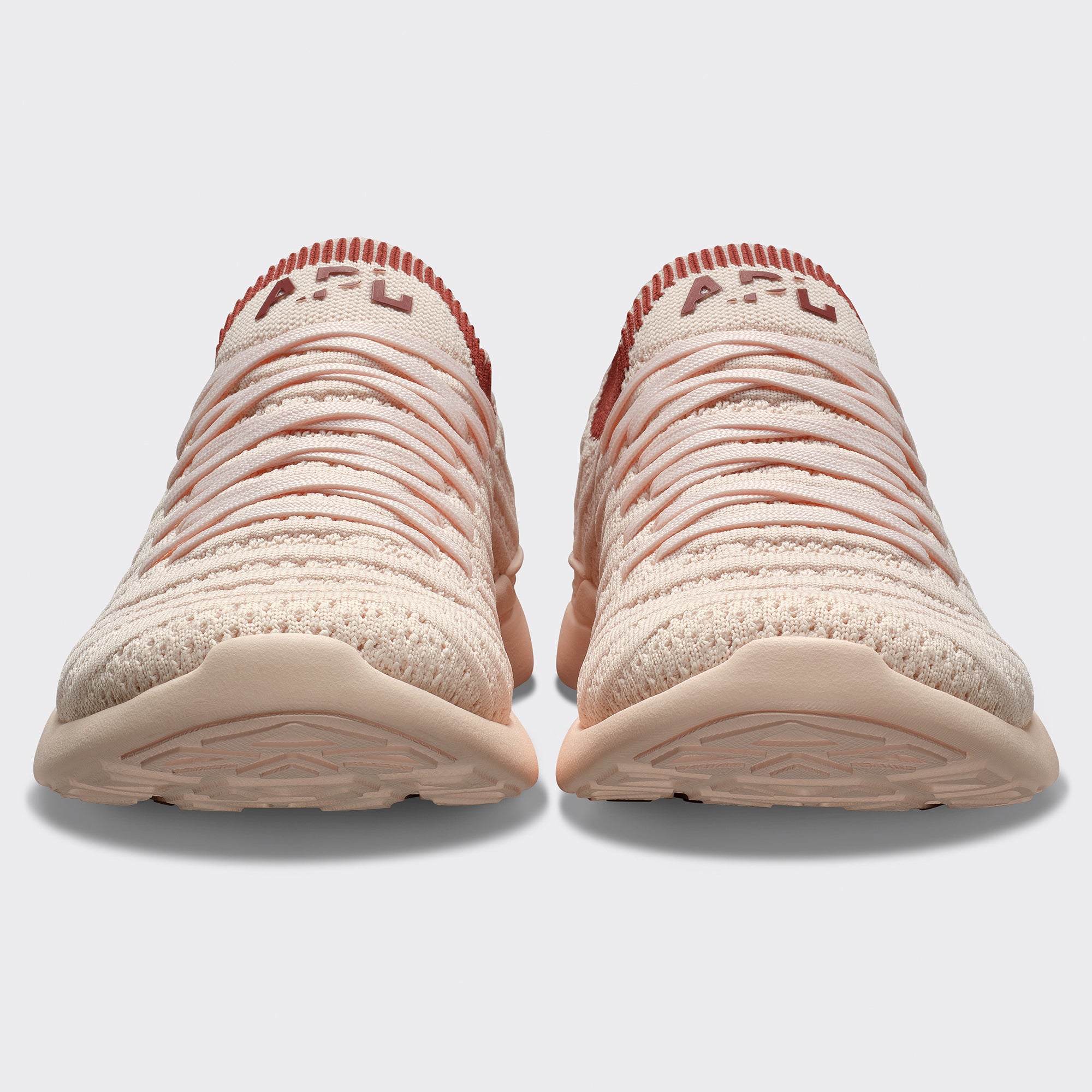 Women's TechLoom Wave Creme / Bordeaux / Ribbed view 4