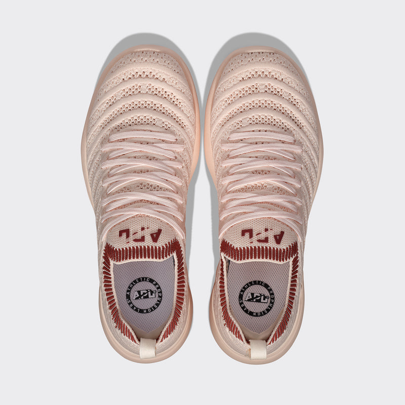 Women's TechLoom Wave Creme / Bordeaux / Ribbed view 5