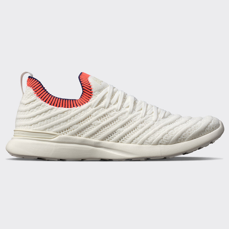 Women's TechLoom Wave Ivory / Royal Navy / Impulse Red view 1