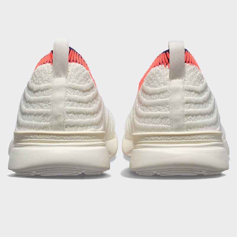 Women's TechLoom Wave Ivory / Royal Navy / Impulse Red view 3