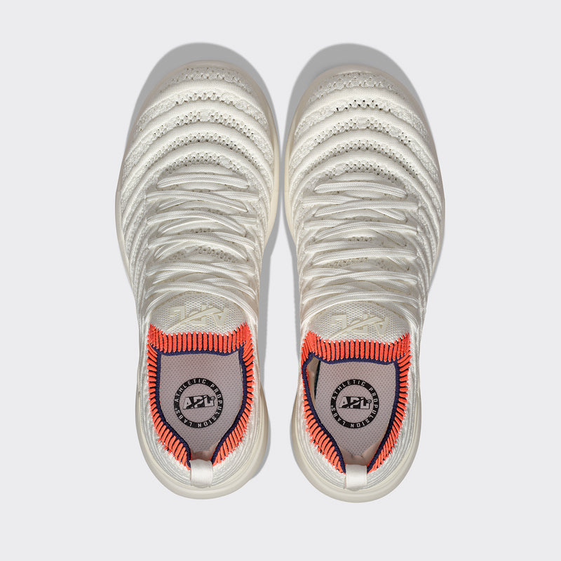 Women's TechLoom Wave Ivory / Royal Navy / Impulse Red view 5