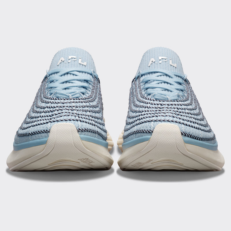 Women's TechLoom Zipline Powder Blue / Navy / Ivory view 4