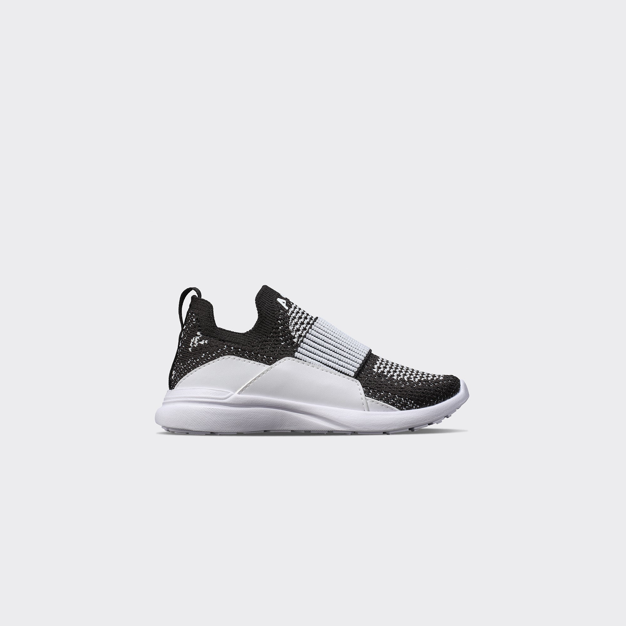 Kid's TechLoom Bliss Black / White / White / Ribbed view 1