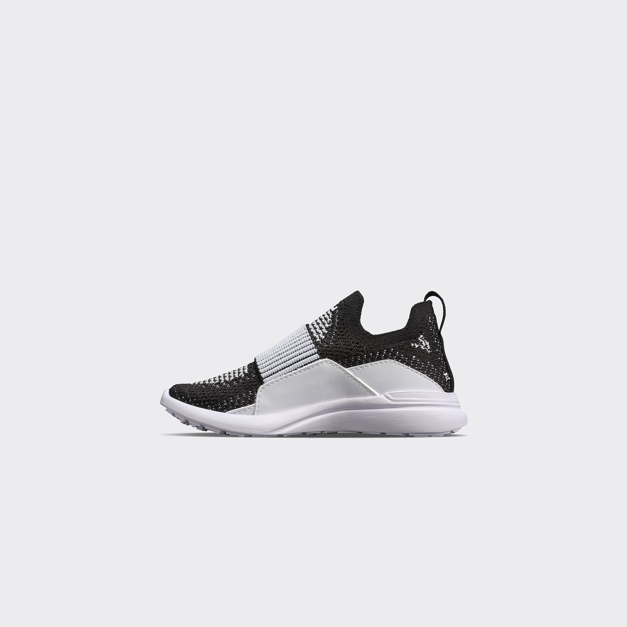 Kid's TechLoom Bliss Black / White / White / Ribbed view 2