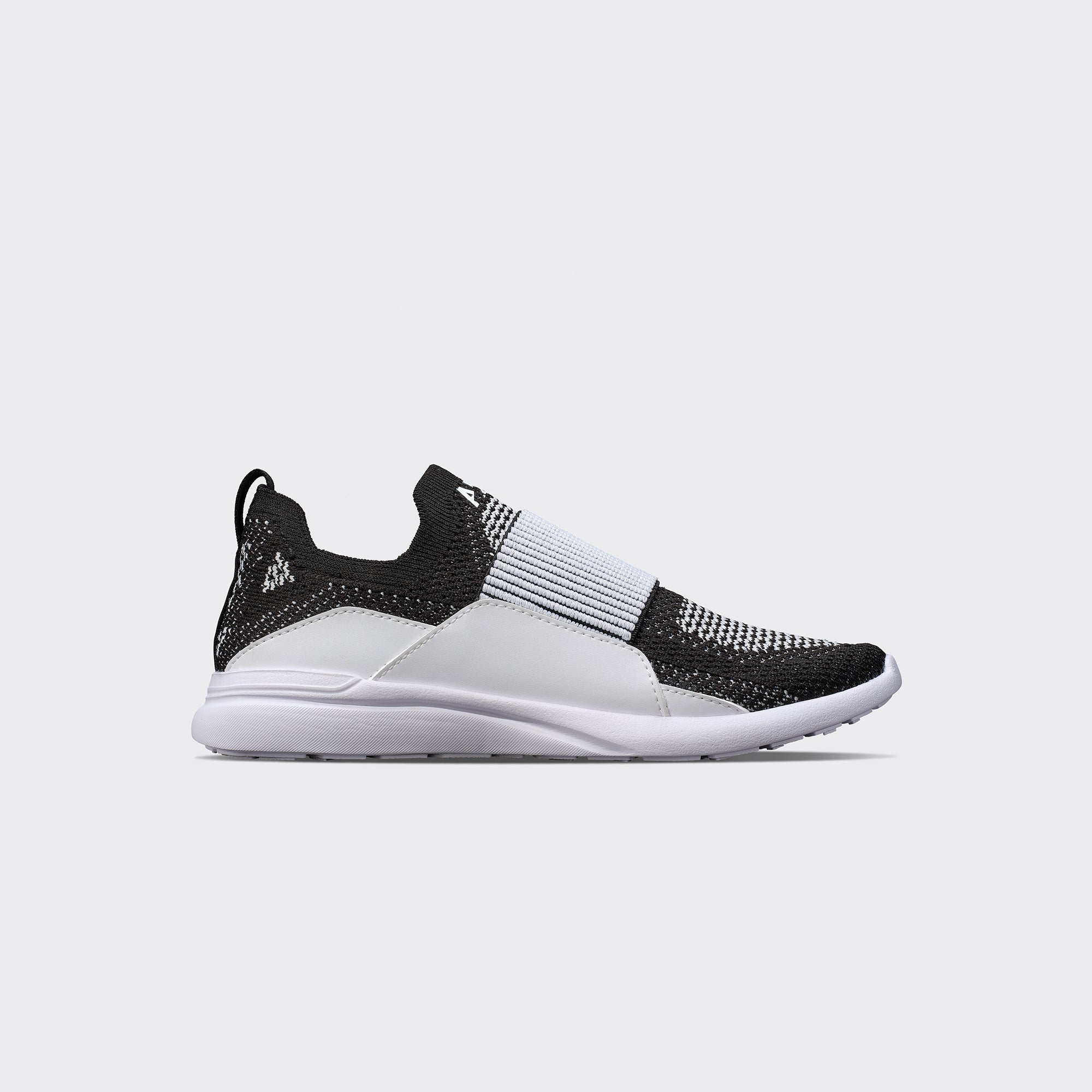 Youth's TechLoom Bliss Black / White / White / Ribbed view 1