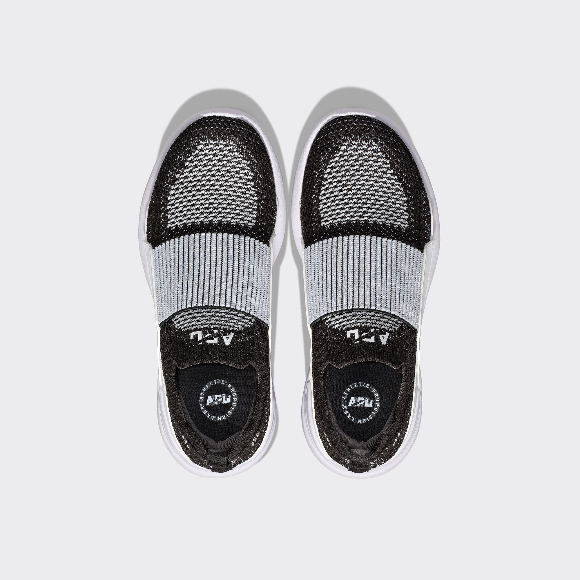 Youth's TechLoom Bliss Black / White / White / Ribbed view 5