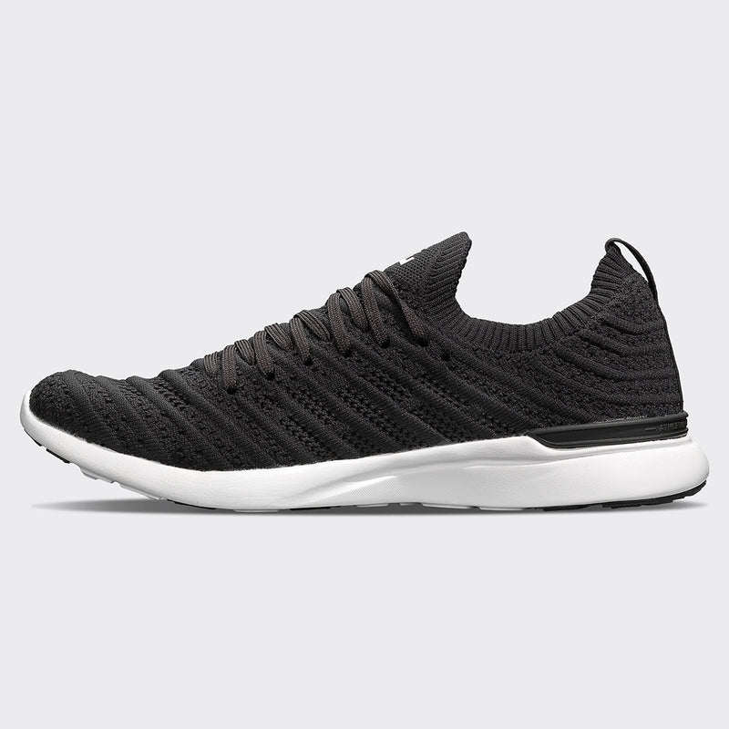 Women's  TechLoom Wave Black / White view 2