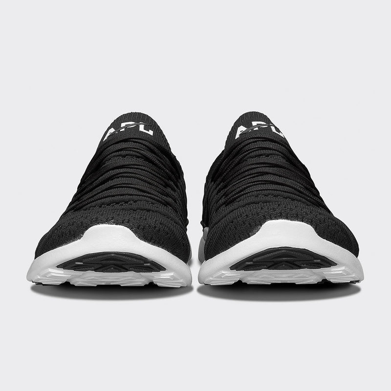 Women's  TechLoom Wave Black / White view 4