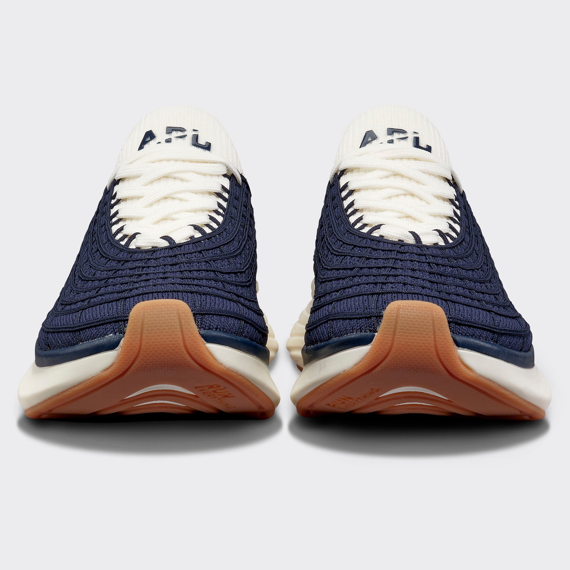 Men's TechLoom Zipline Navy / Ivory / Gum | APL Shoes