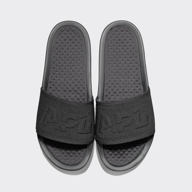 Women's Big Logo TechLoom Slide Black view 1