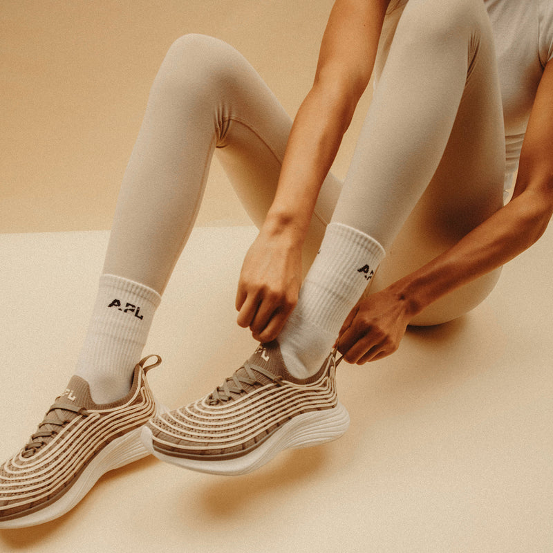 Women's TechLoom Zipline Cobblestone / Campus / Ivory view 2