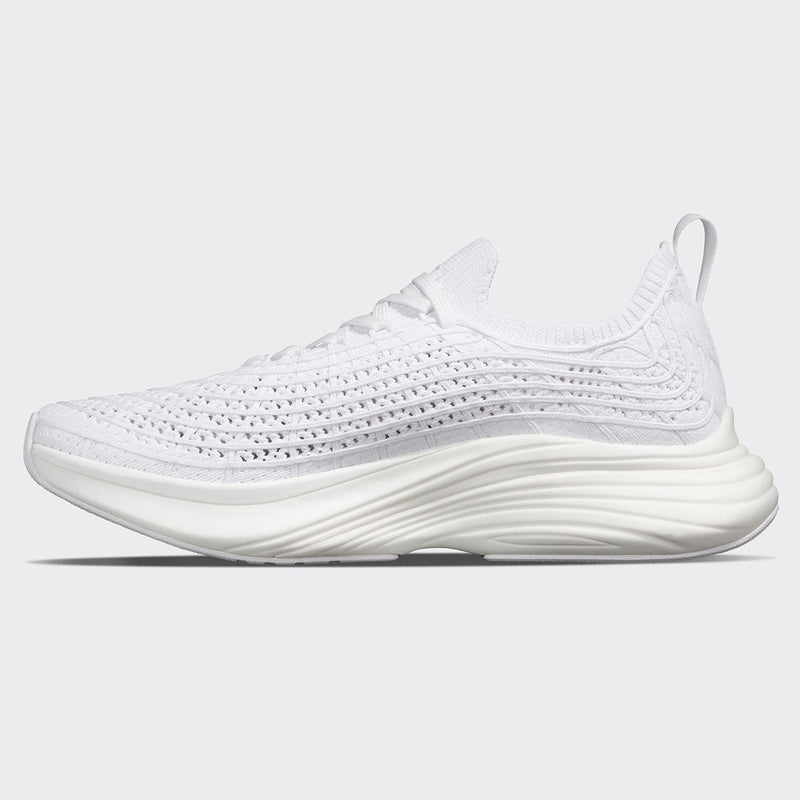 Men's TechLoom Zipline White / White | APL Shoes