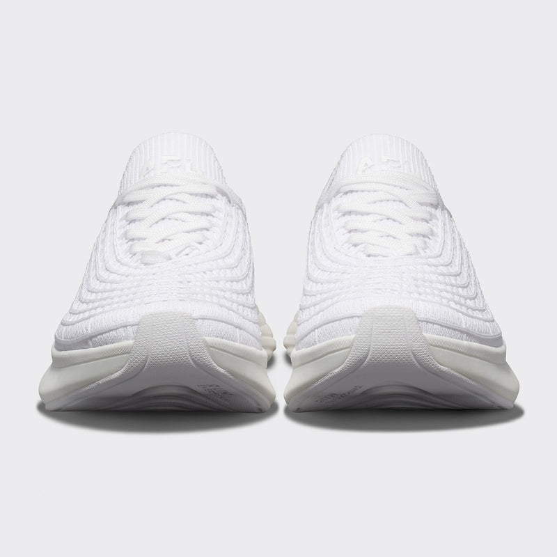 Men's TechLoom Zipline White /  White view 4