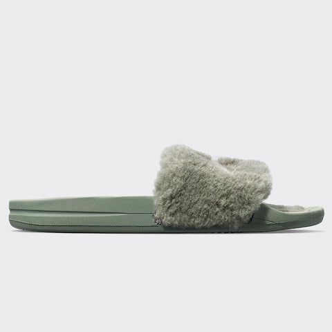 Foldy Cush Shearling Slide Nude main image 1