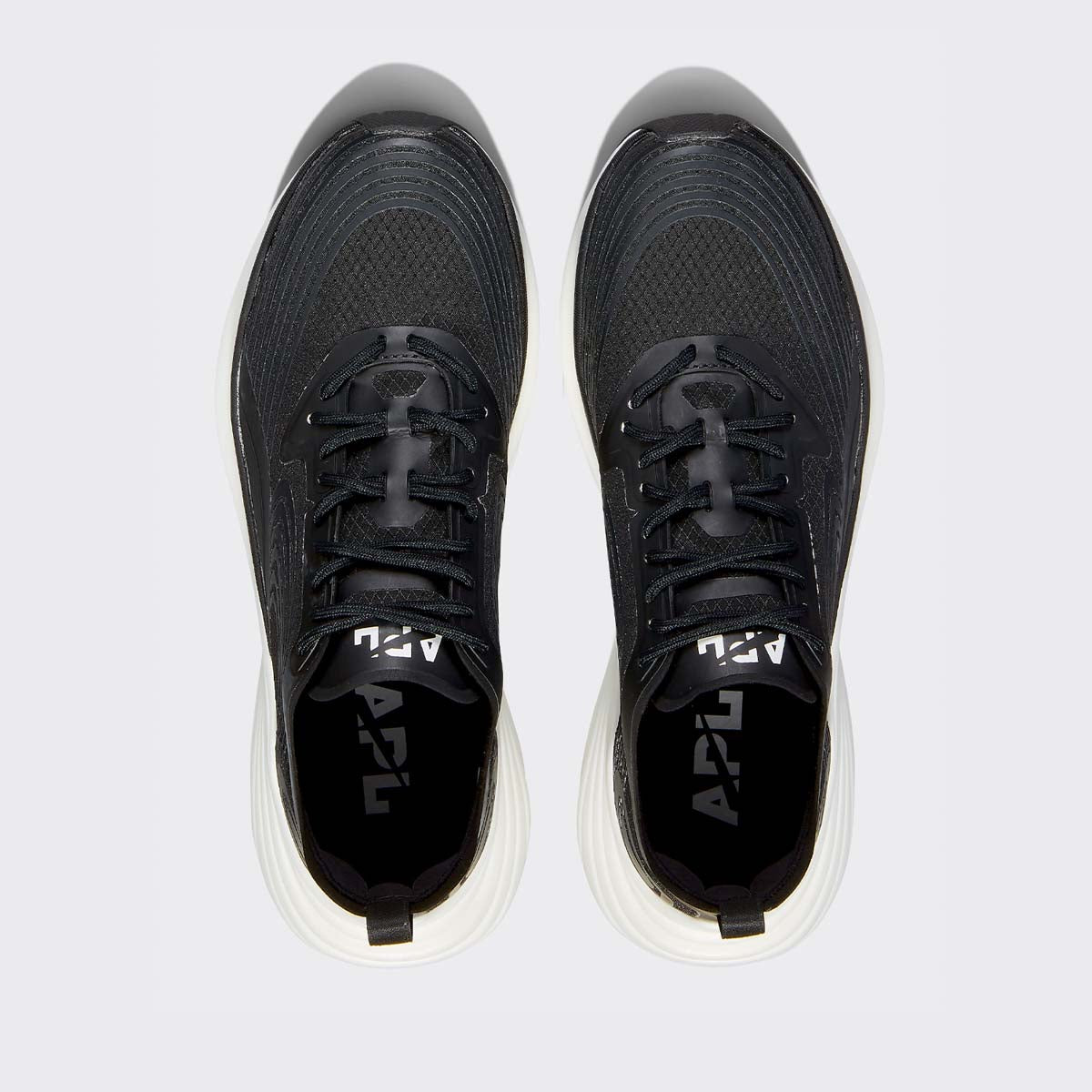 Men's Streamline Black / Black / White | APL Shoes