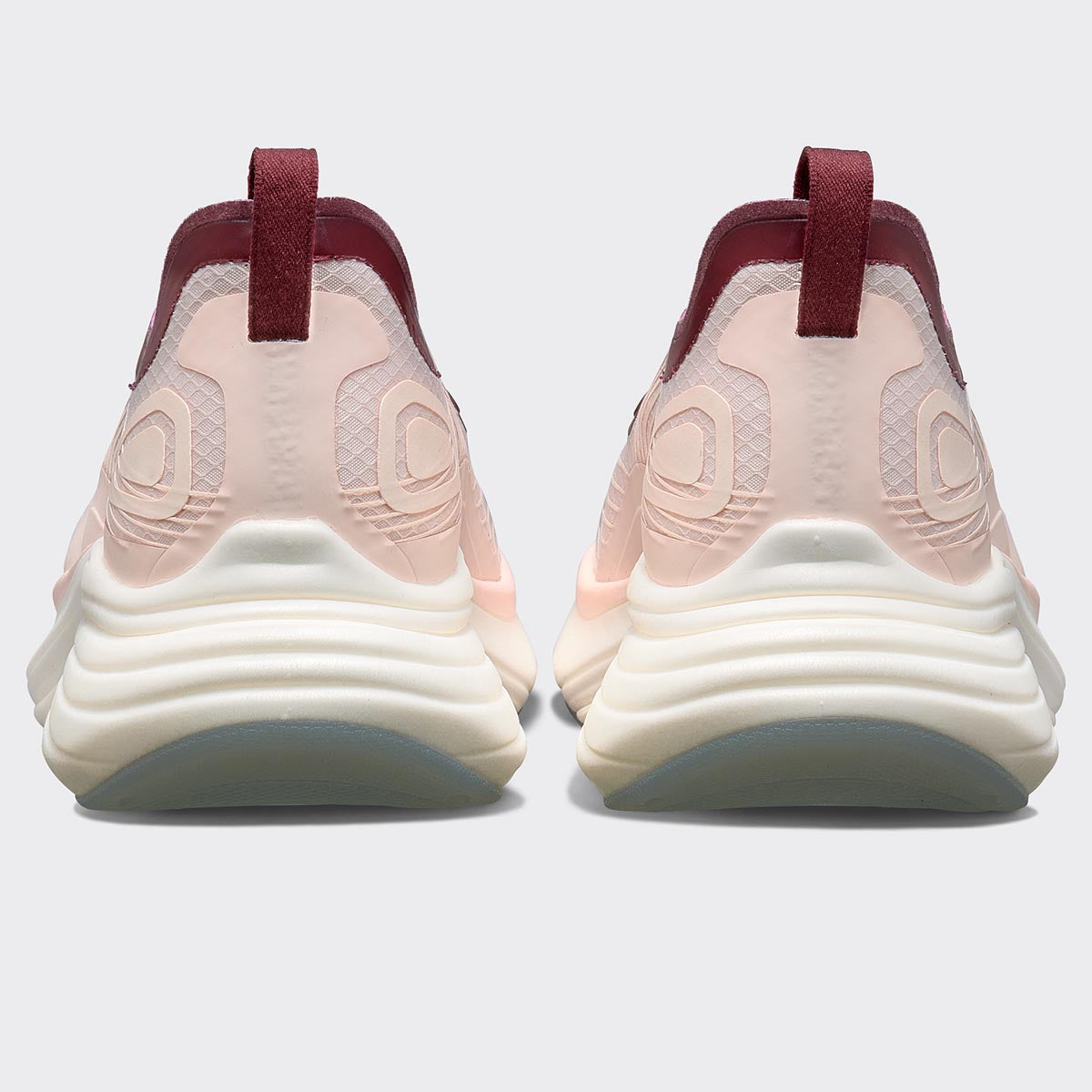 Men's Streamline Creme / Burgundy / White view 3