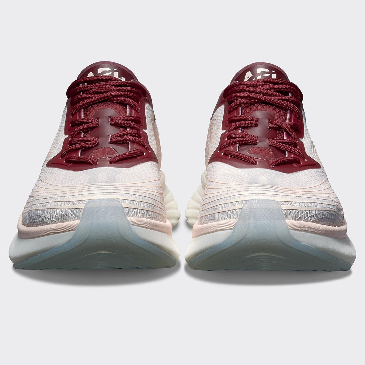 Men's Streamline Creme / Burgundy / White view 4