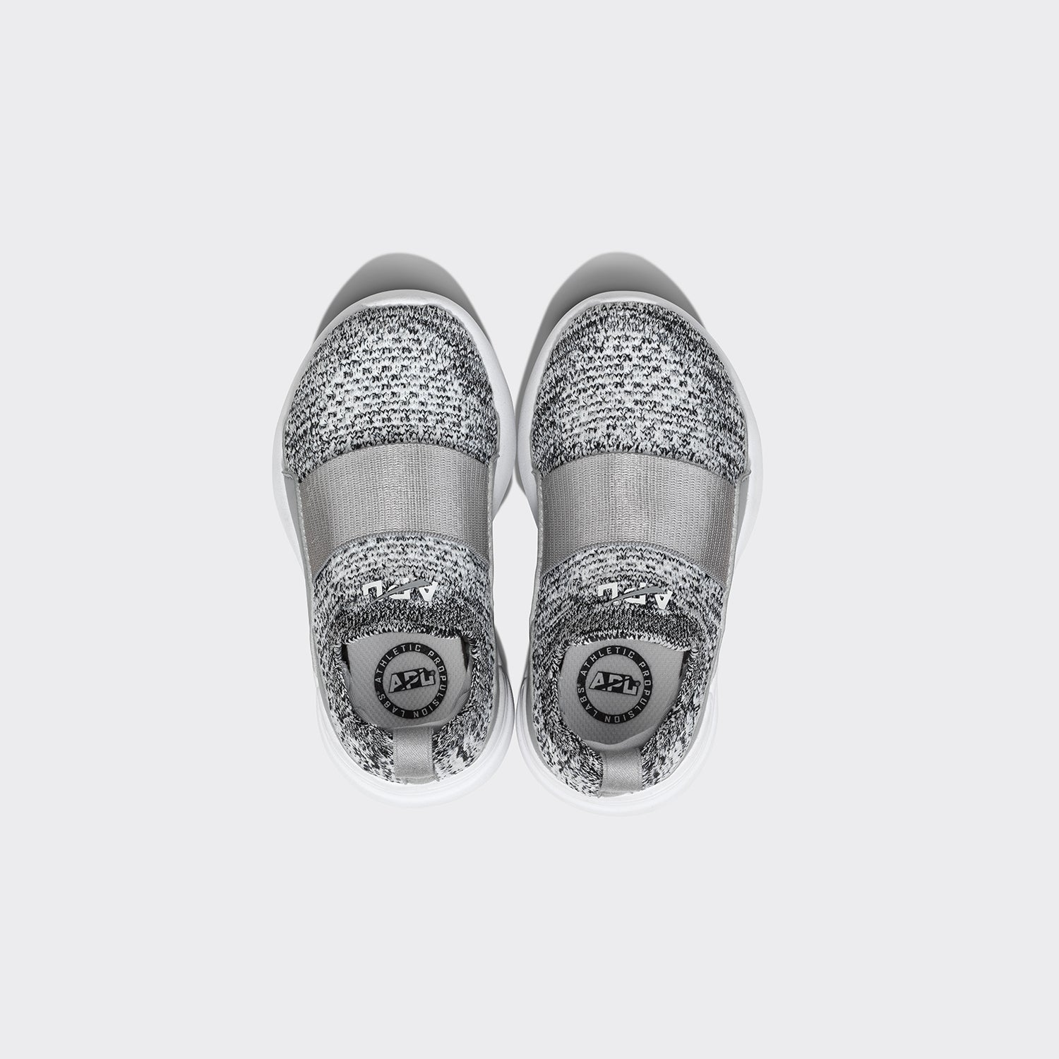 Kid&#39;s TechLoom Bliss Heather Grey / White view 2