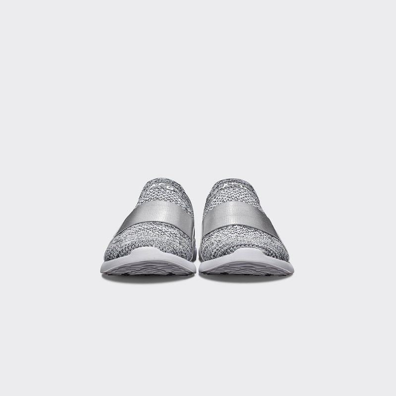 Youth's TechLoom Bliss Heather Grey / White