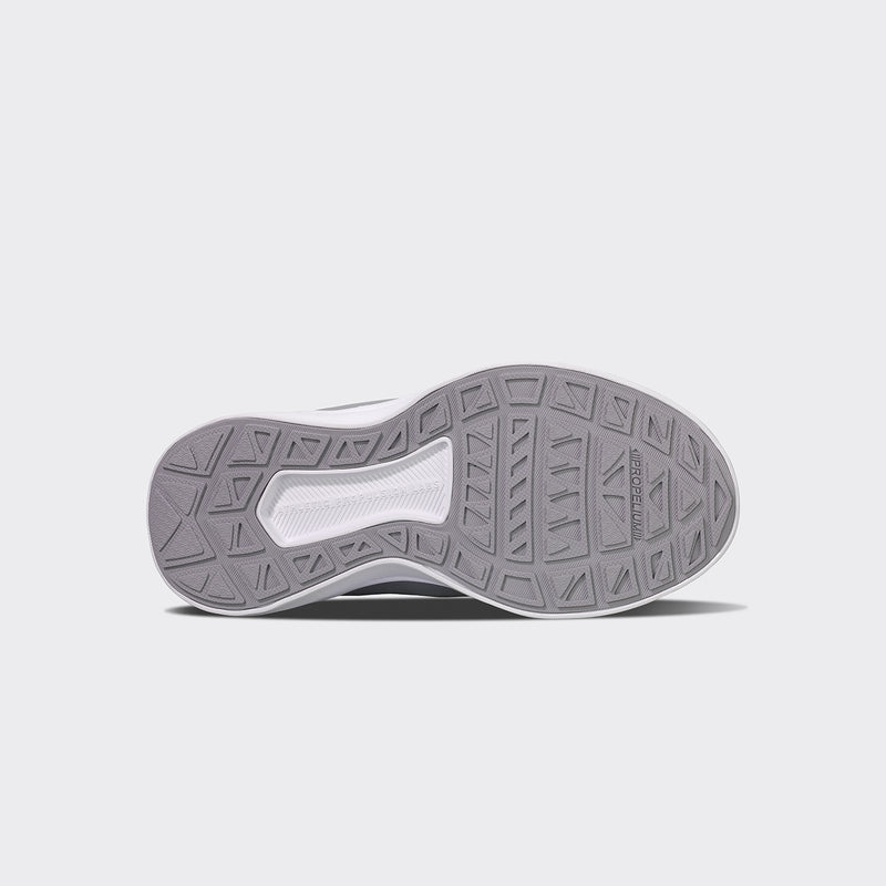 Youth's TechLoom Bliss Heather Grey / White