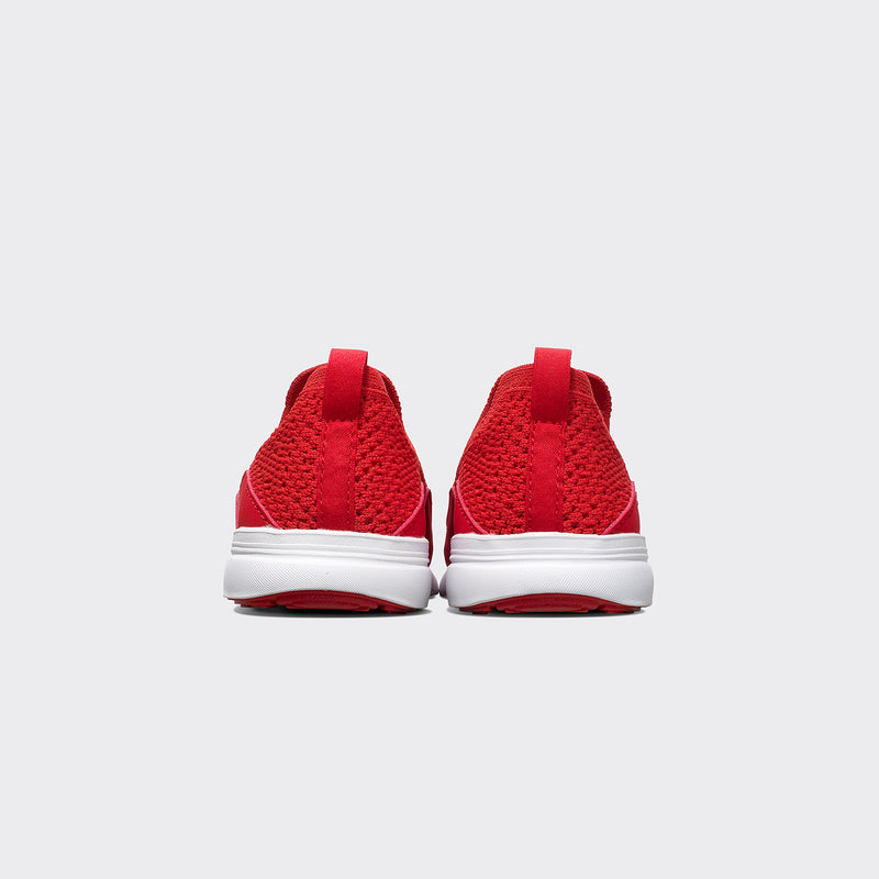 Youth's TechLoom Bliss Red / White