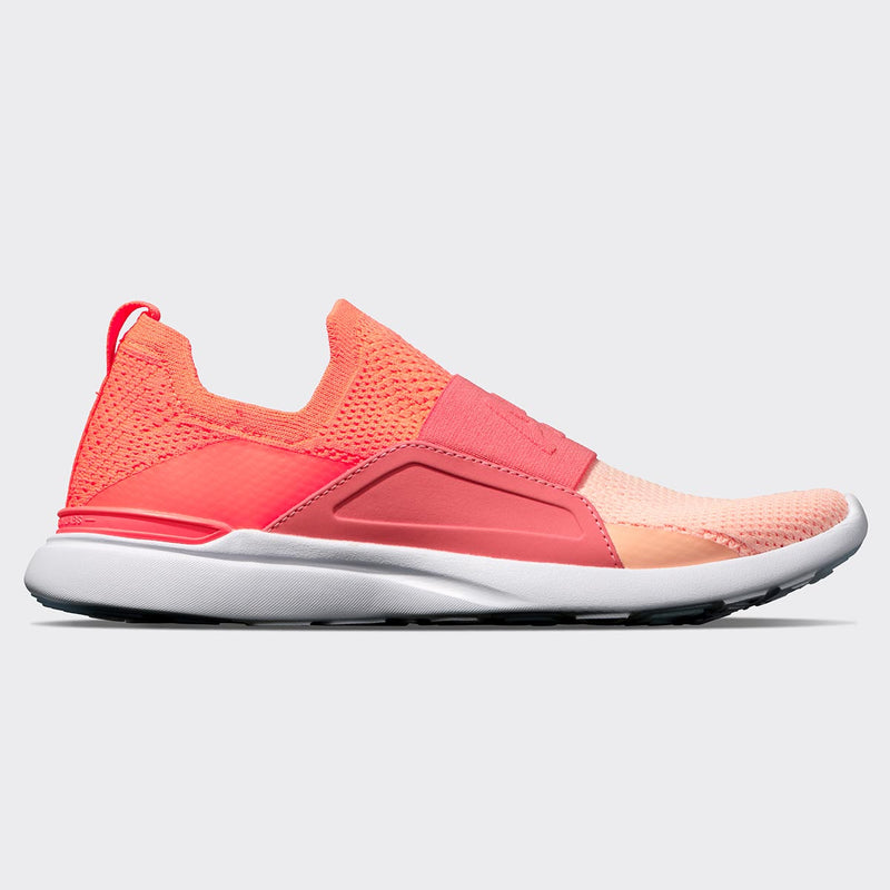 Women's TechLoom Bliss Laser Red / Fire Coral / Faded Peach view 1
