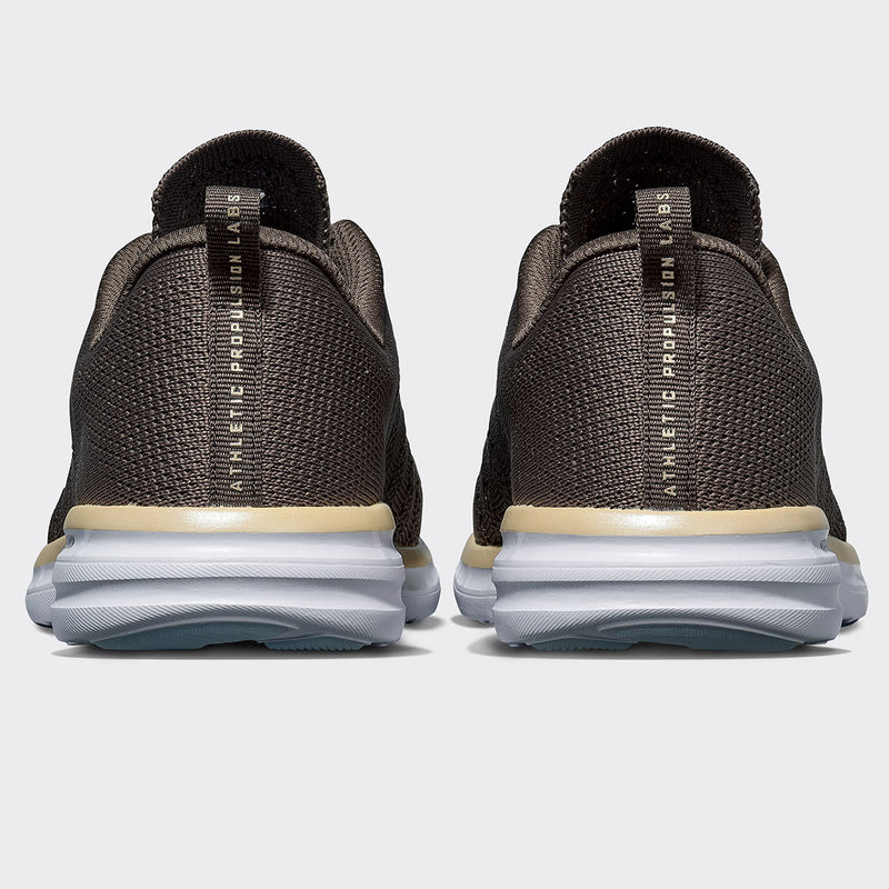 Men's TechLoom Pro Chocolate / Champagne / White view 3