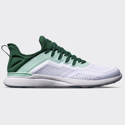 Men's TechLoom Tracer White / Great Green / Peppermint view 1