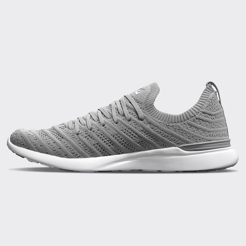 Women's TechLoom Wave Cement / White view 2