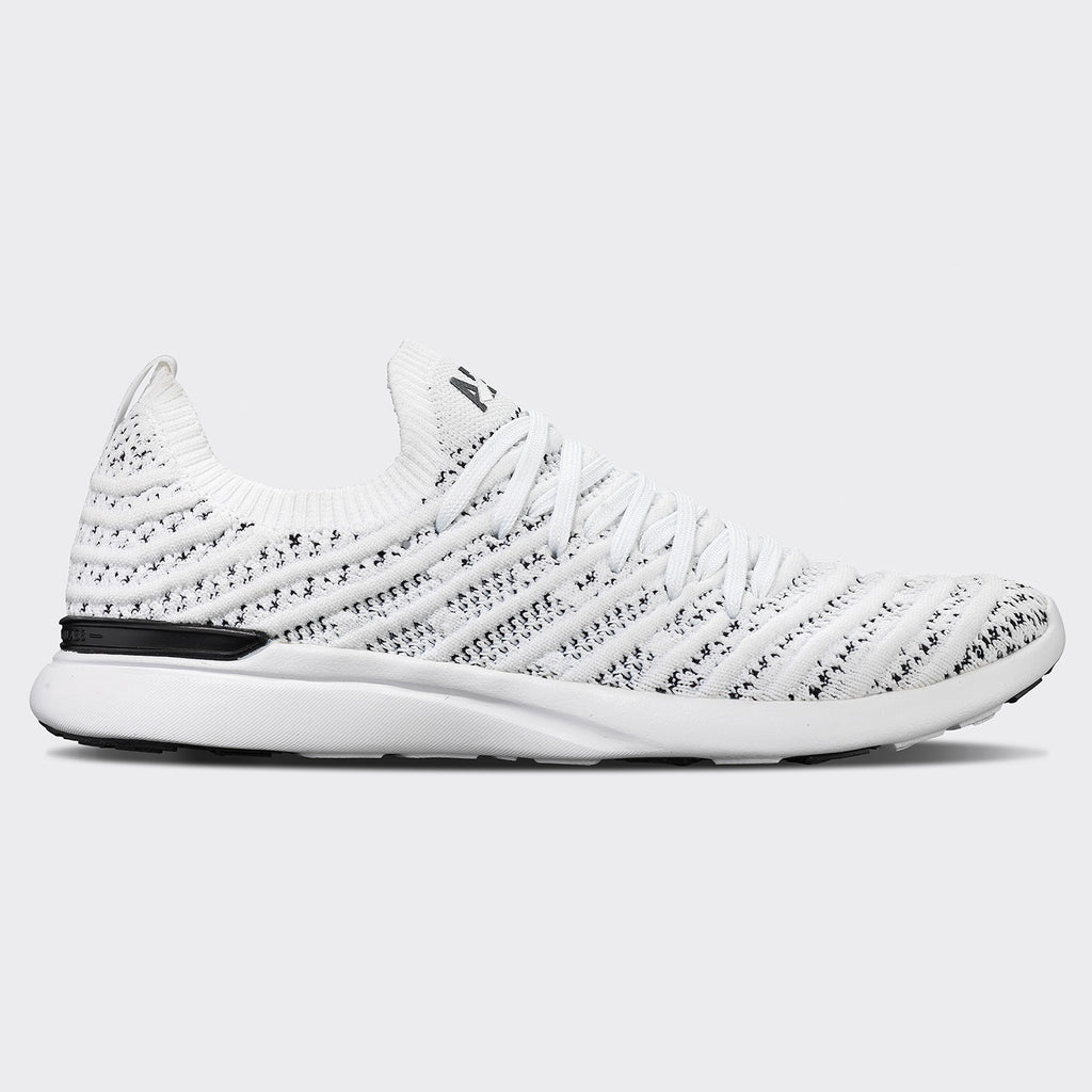 APL Techloom Wave, Metallic Black/White/Melange, Size 12, NWB APL | Shoes | Apl Techloom Wave Metallic Mlange Running Shoe  main image 3