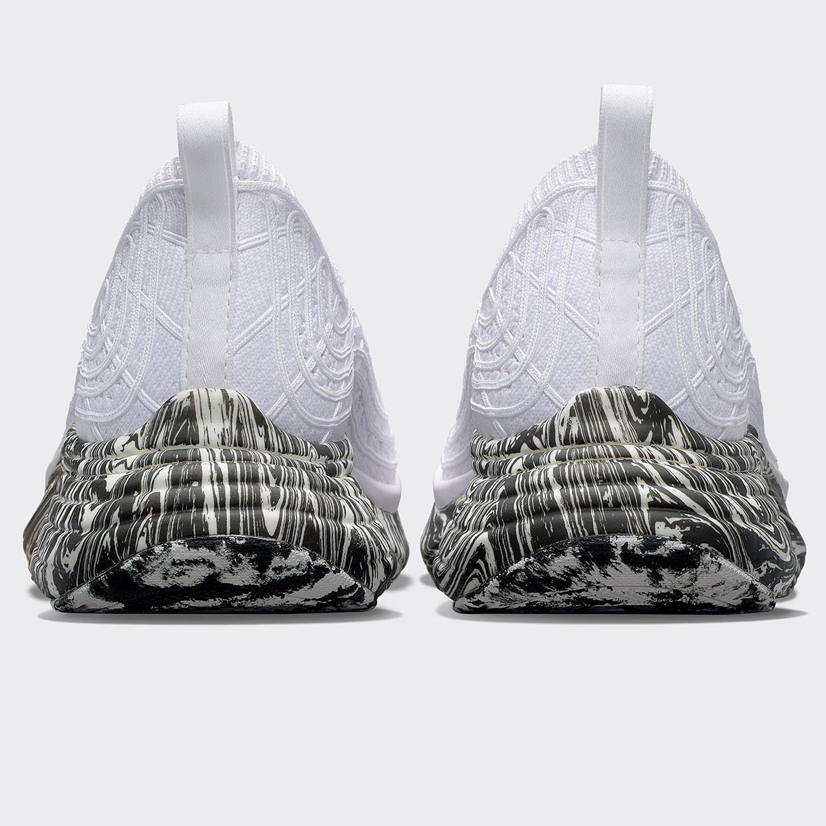 Women's TechLoom Zipline White / Black / Marble | APL Shoes